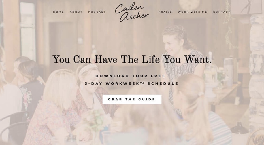 squarespace website examples coaches consultants