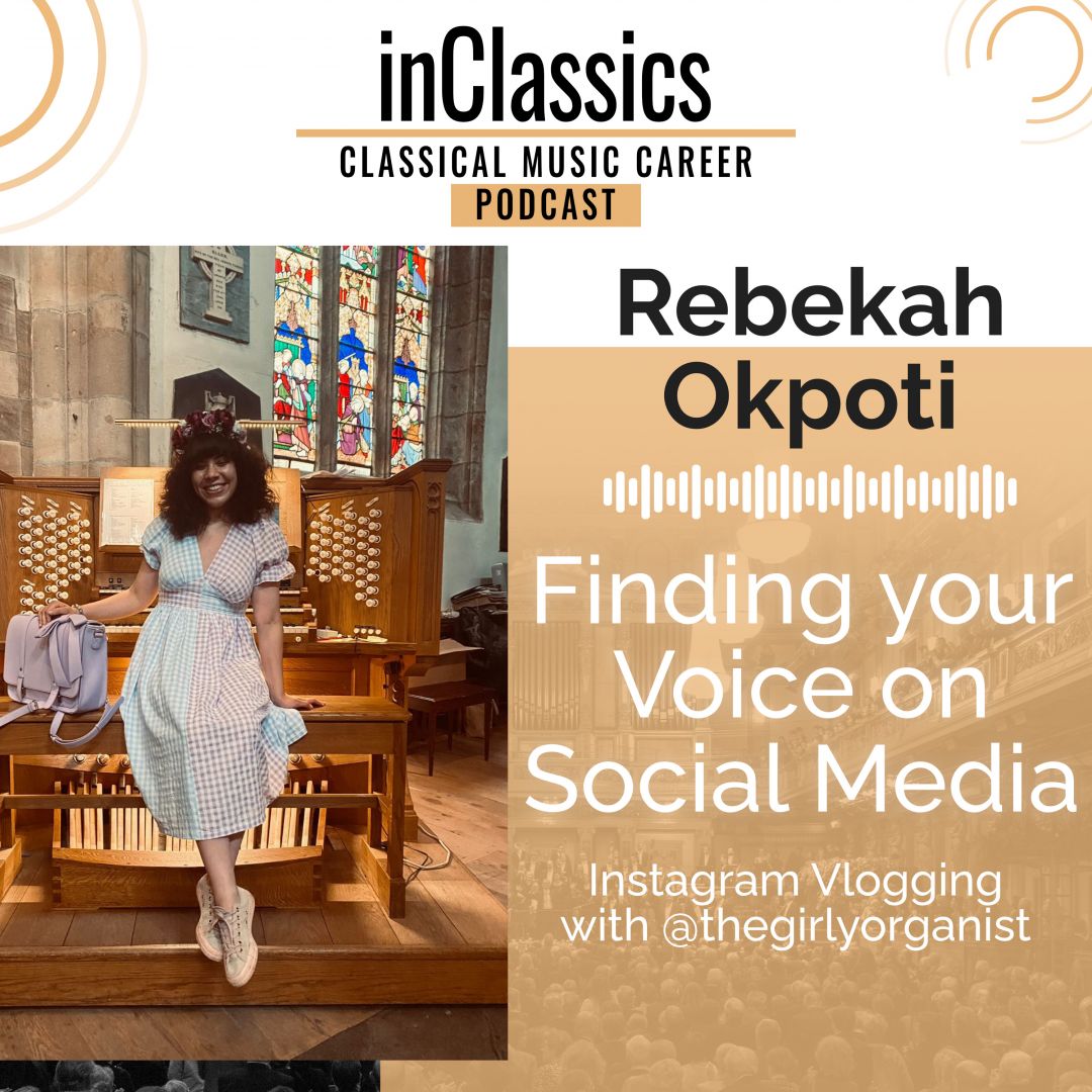 inClassics podcast episode cover image for Episode 9: Finding your Voice on Social Media