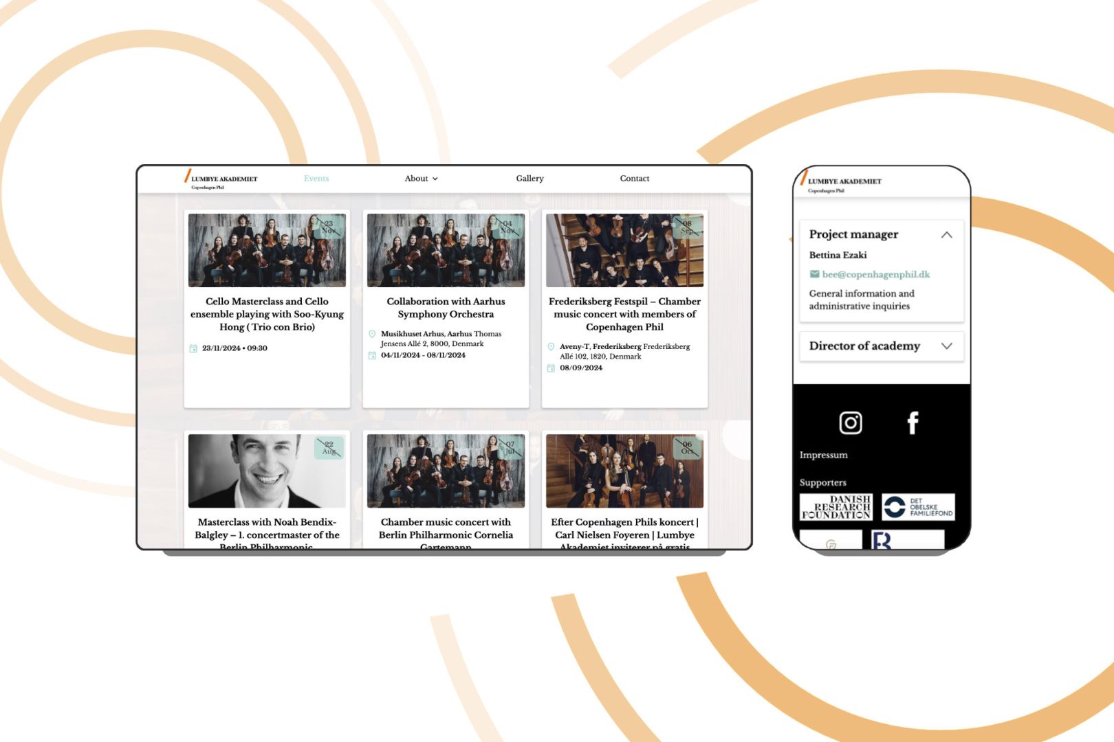 Building a Website for Music Academy