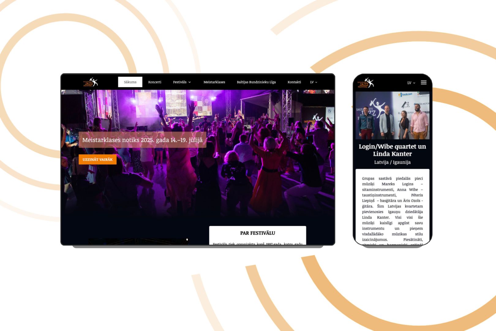 How to Build a Stunning Website for a Jazz Festival