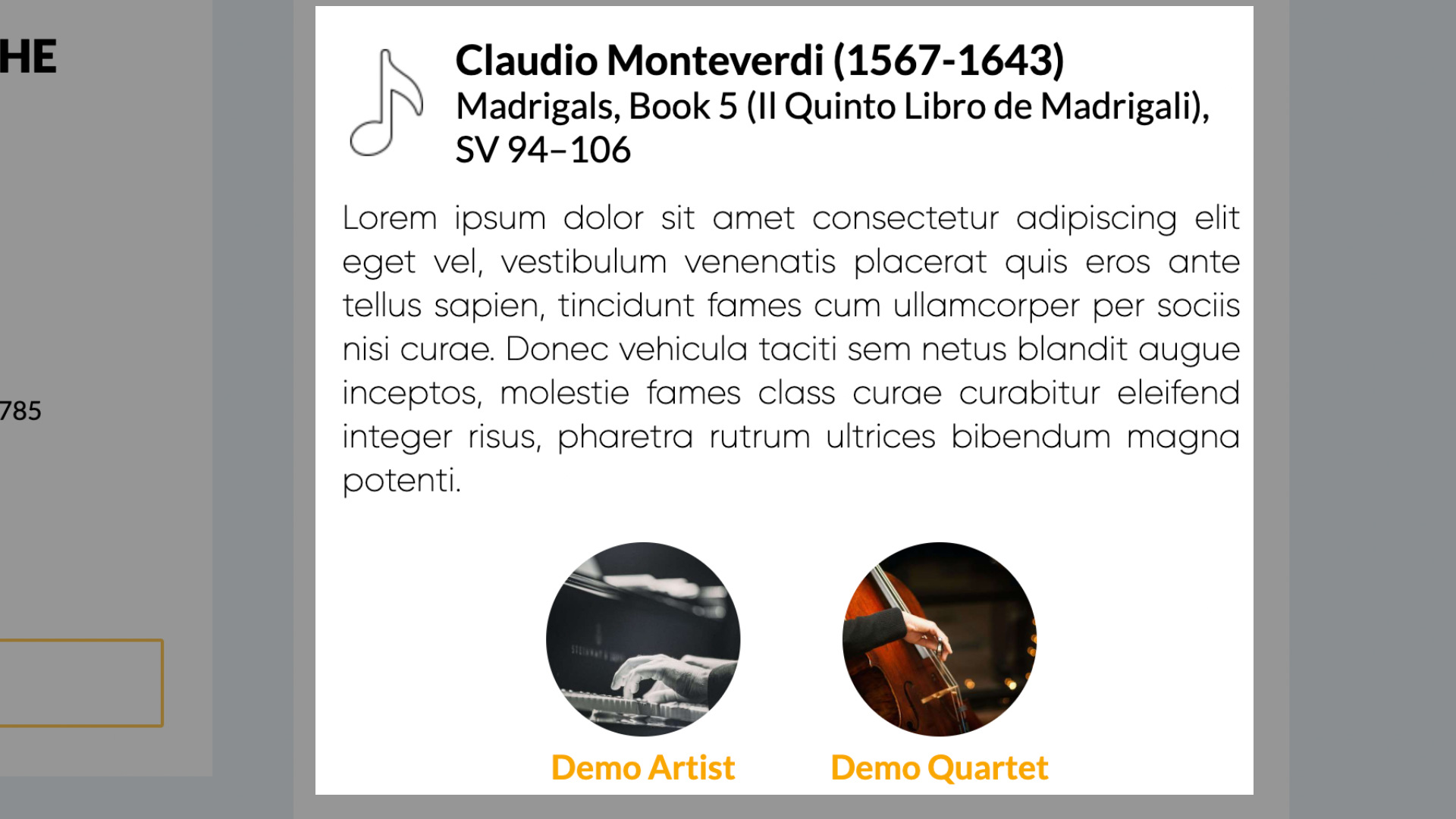 composers and compositions