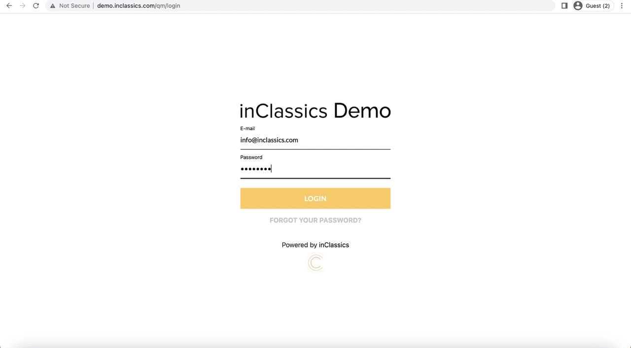 login forgot password